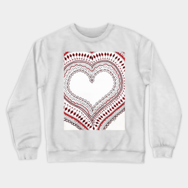 Heart Chakra Crewneck Sweatshirt by Jillybein